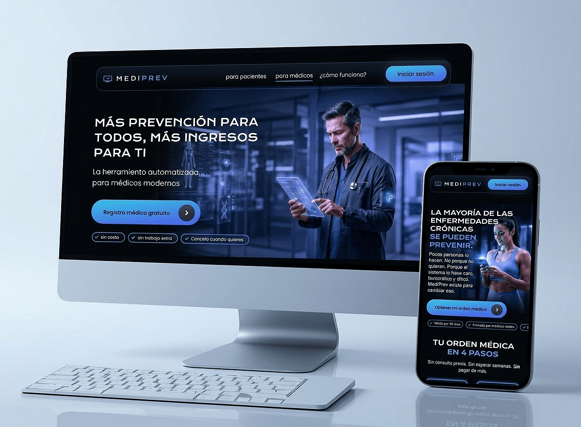 Vista previa del proyecto Plataforma de Salud