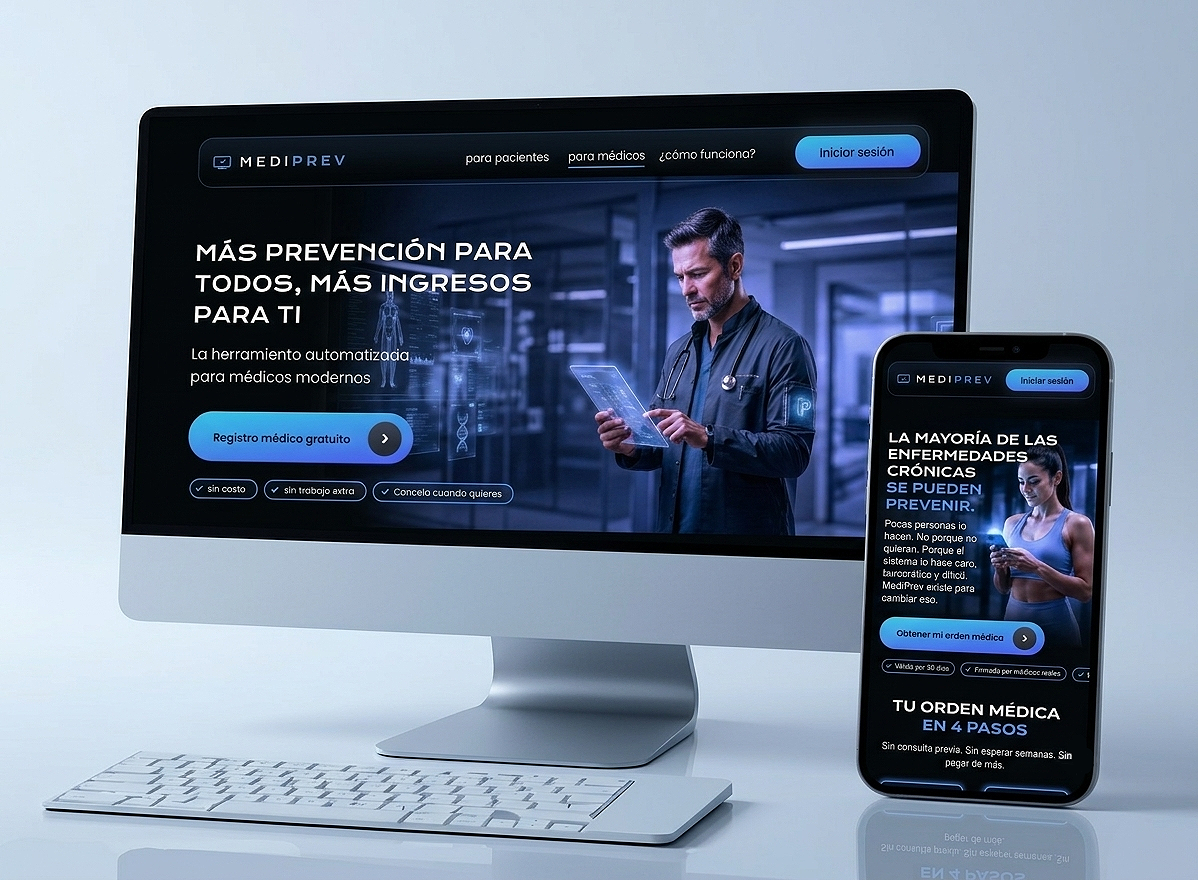 Vista previa del proyecto Plataforma de Salud